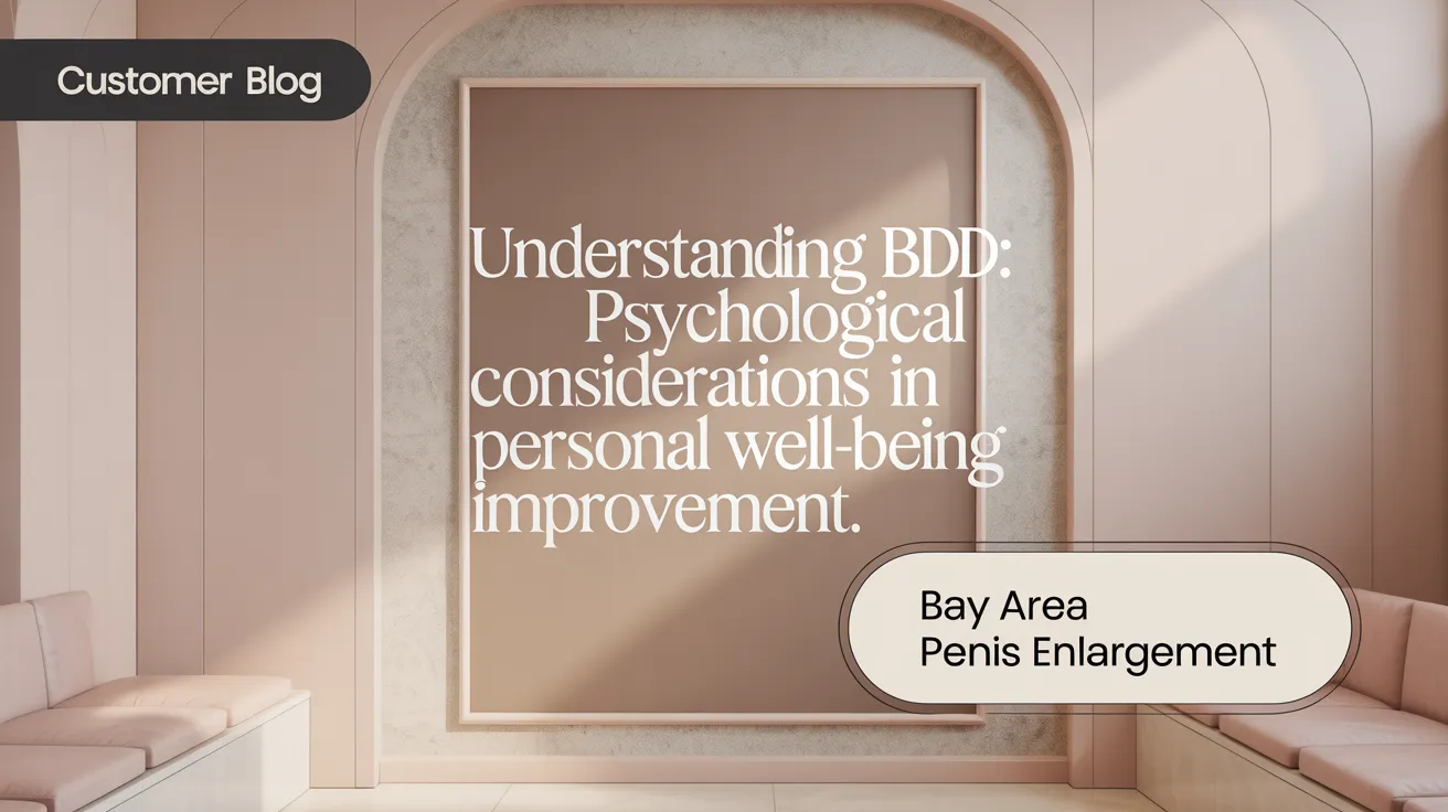 Understanding BDD: Psychological Considerations in Penile Improvement