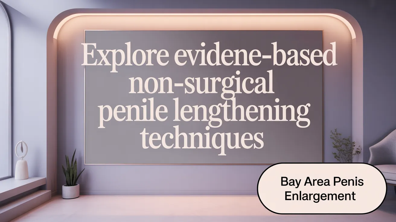 Explore Evidence-Based Non-Surgical Penile Lengthening Techniques