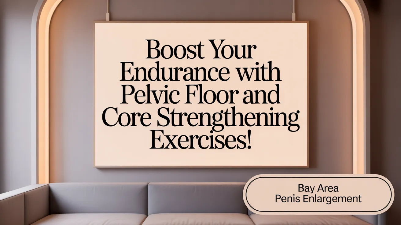 Boost Your Sexual Endurance with Pelvic Floor and Core Strengthening Exercises!