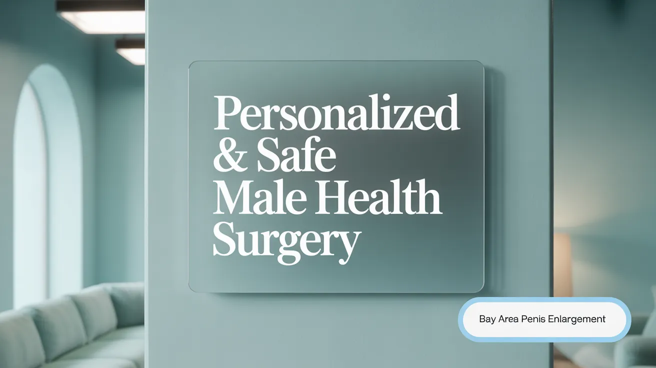 Personalized &amp; Safe Male Sexual Health Surgery