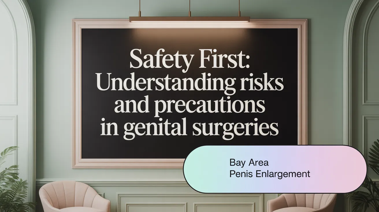 Safety First: Understanding Risks and Precautions in Genital Surgeries