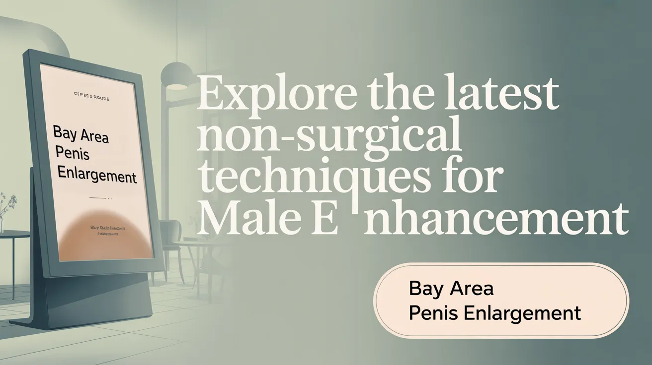 Explore the Latest Non-Surgical Techniques for Male Enhancement