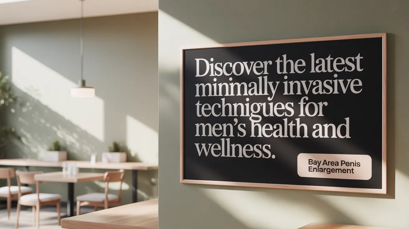 Discover the Latest Minimally Invasive Techniques for Penile Enhancement