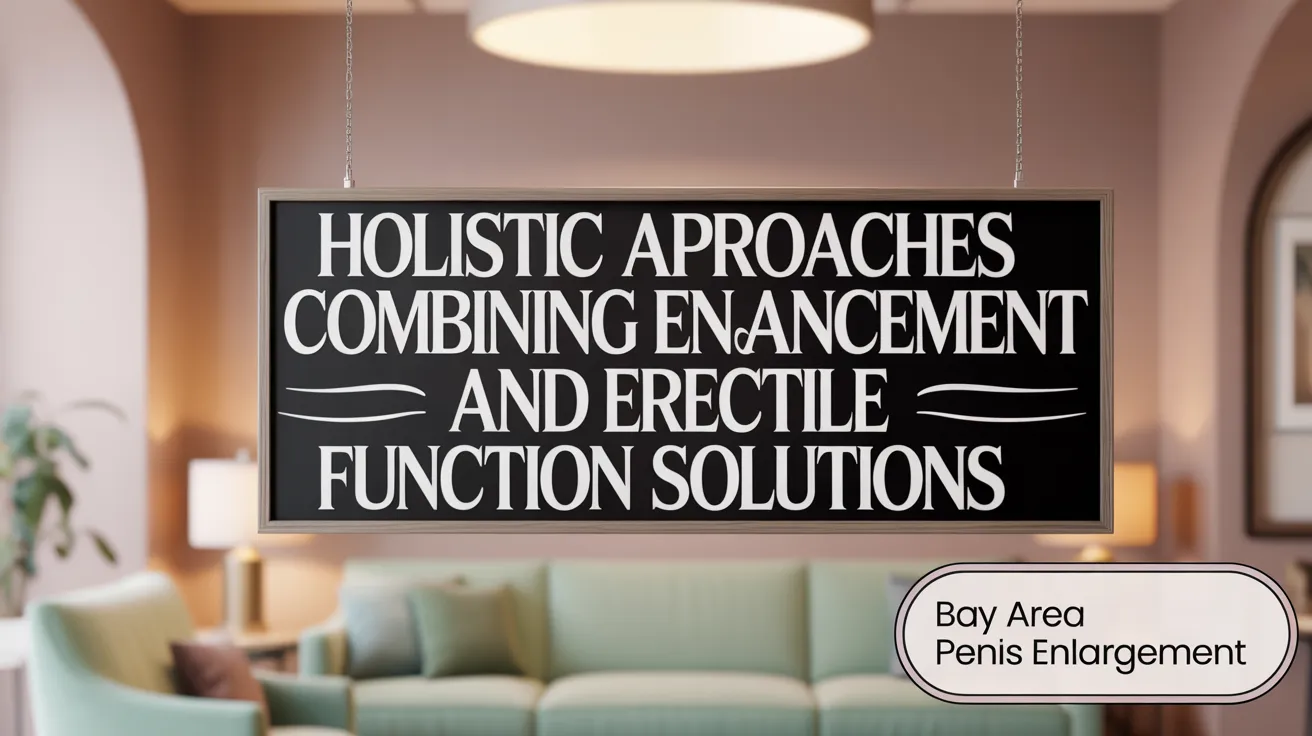 Holistic Approaches Combining Enhancement and Erectile Function Solutions