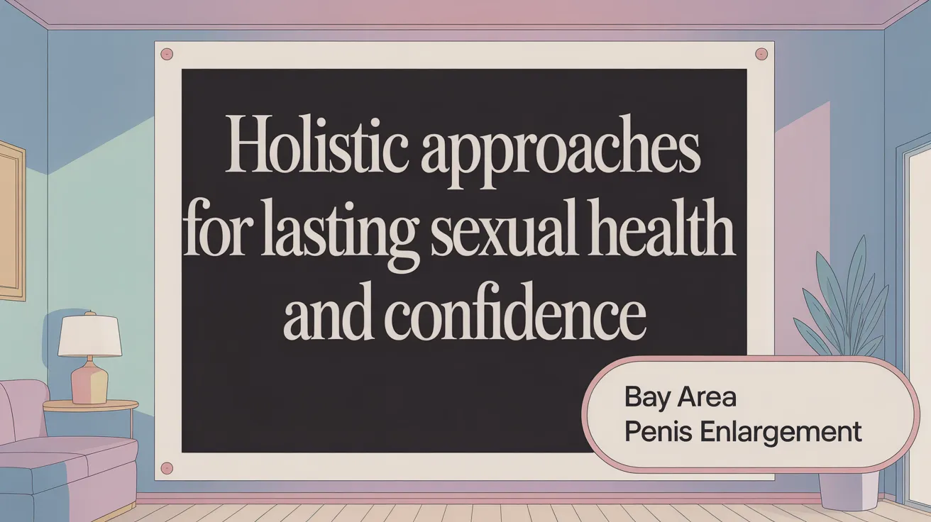 Holistic Approaches for Lasting Sexual Health and Confidence