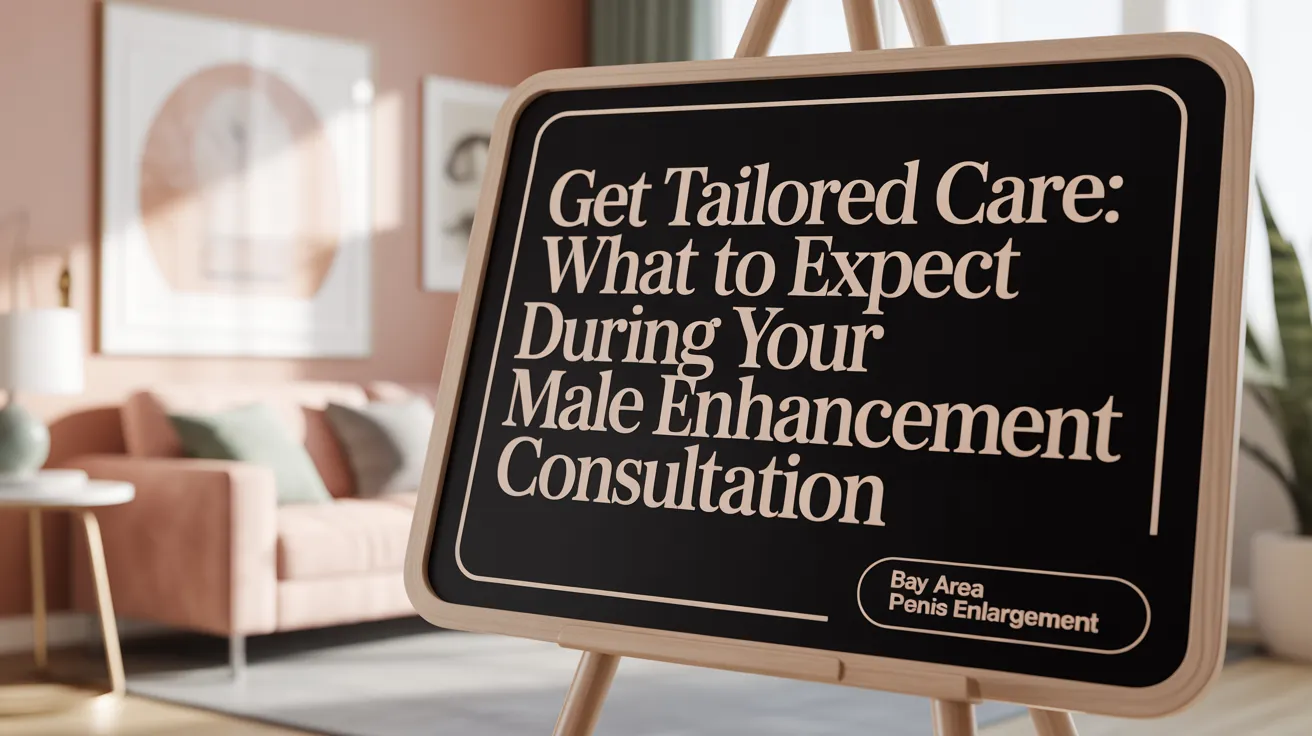 Get Tailored Care: What to Expect During Your Male Enhancement Consultation