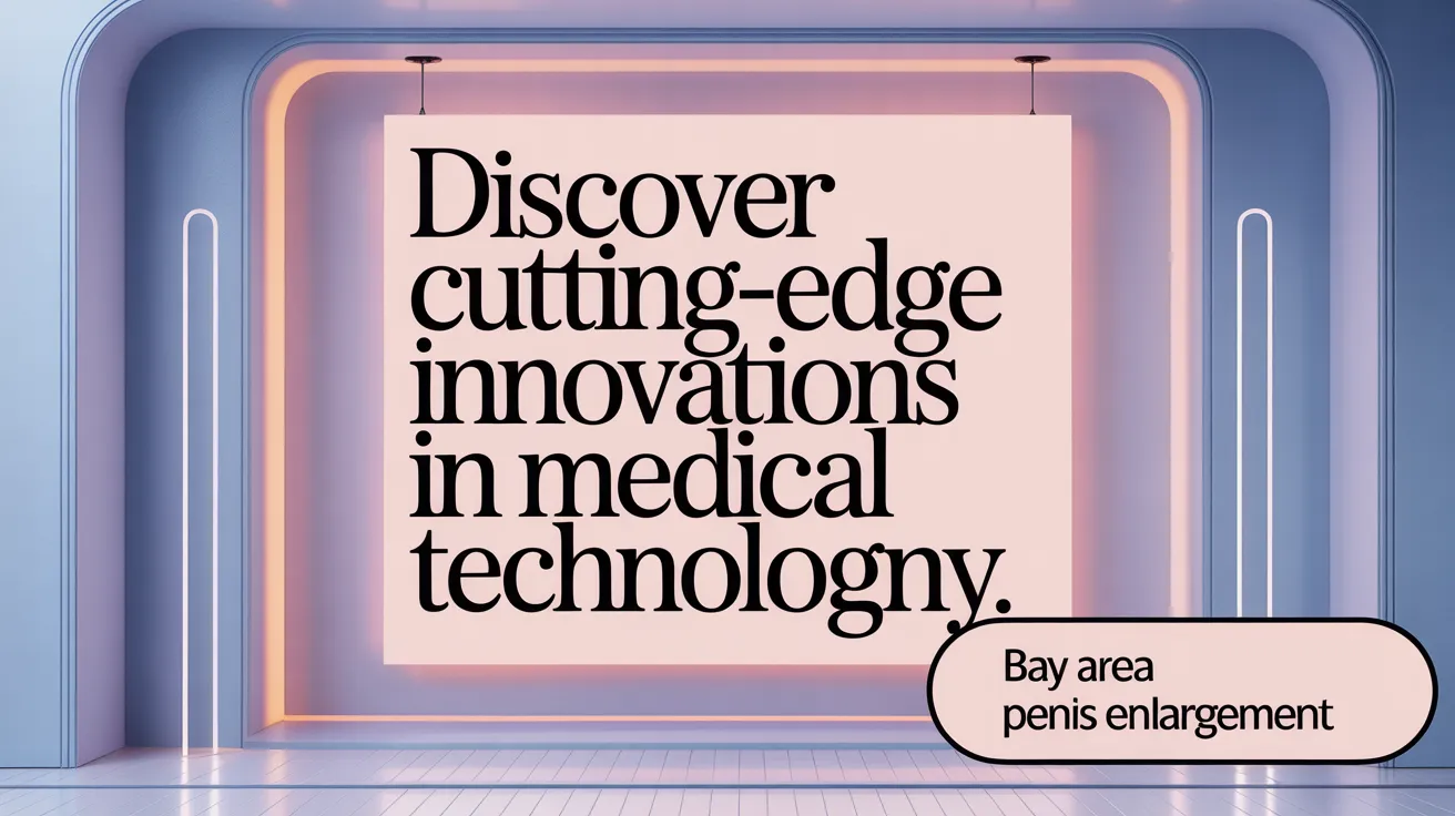 Discover Cutting-Edge Innovations in Penile Enhancement Technology