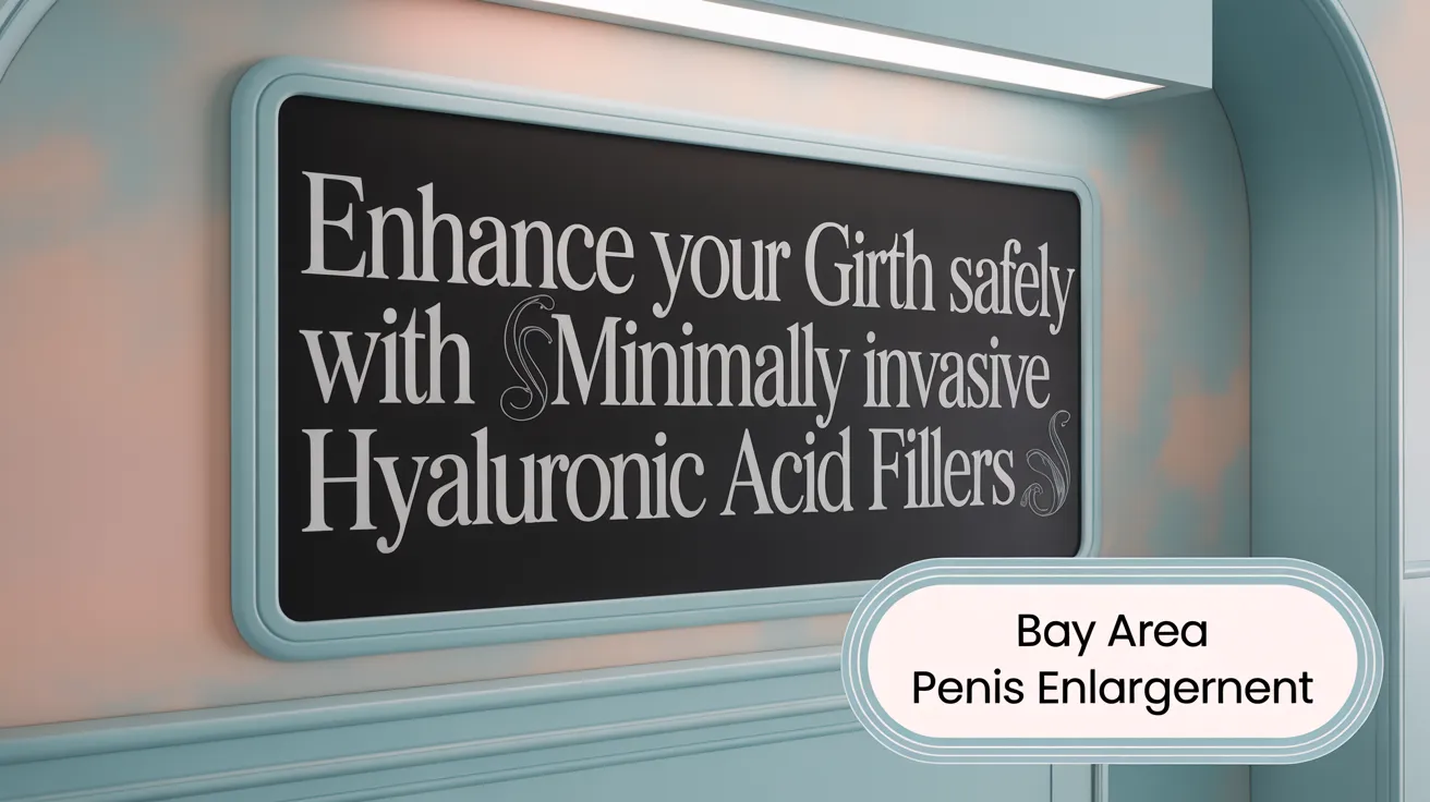 Enhance Your Girth Safely with Minimally Invasive Hyaluronic Acid Fillers