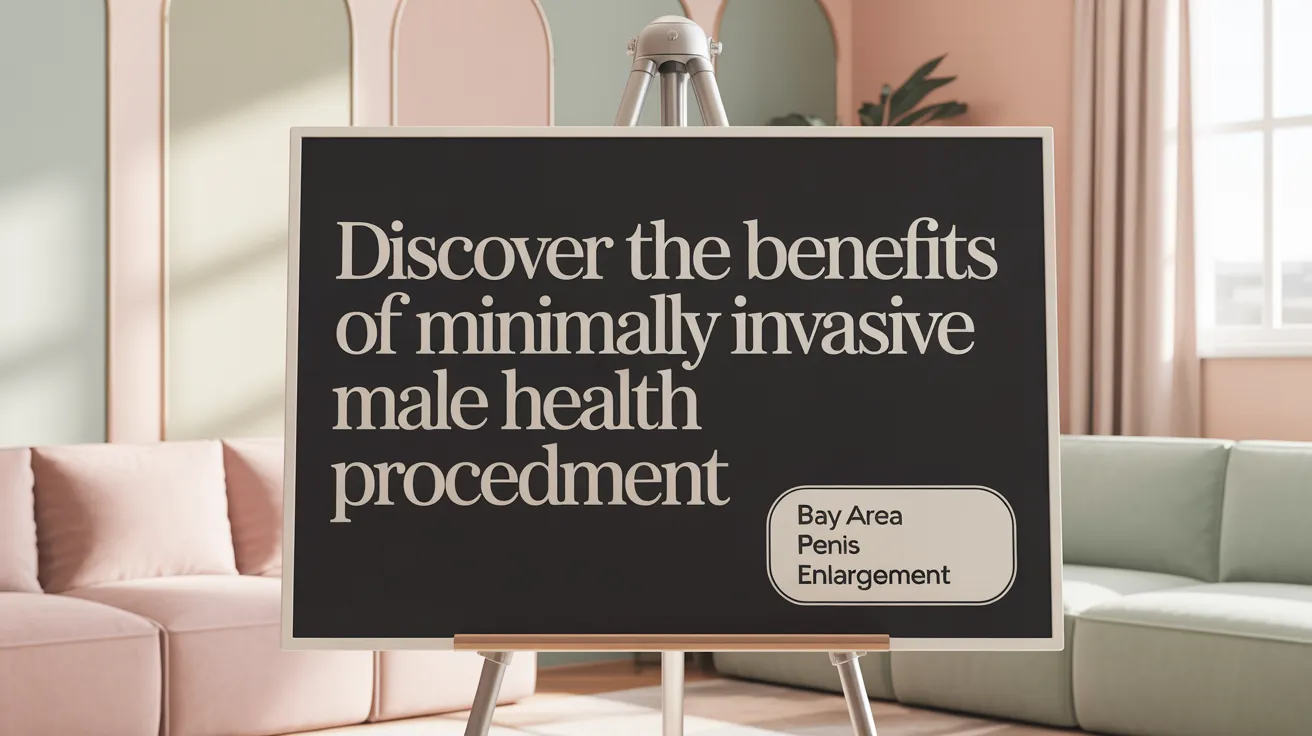 Discover the Benefits of Minimally Invasive Male Genital Procedures