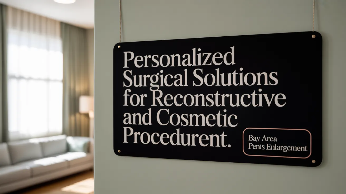 Personalized Surgical Solutions for Penile and Scrotal Rejuvenation