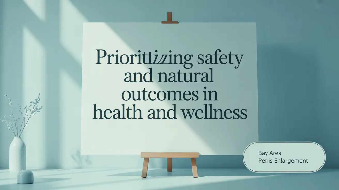 Prioritizing Safety and Natural Outcomes in Penis Enhancement