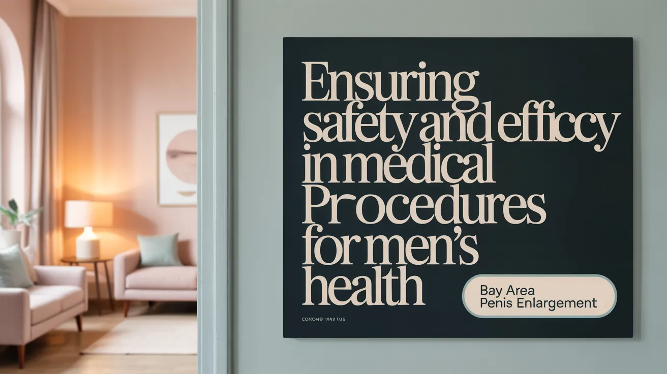 Ensuring Safety and Efficacy in Male Genital Enhancement Procedures