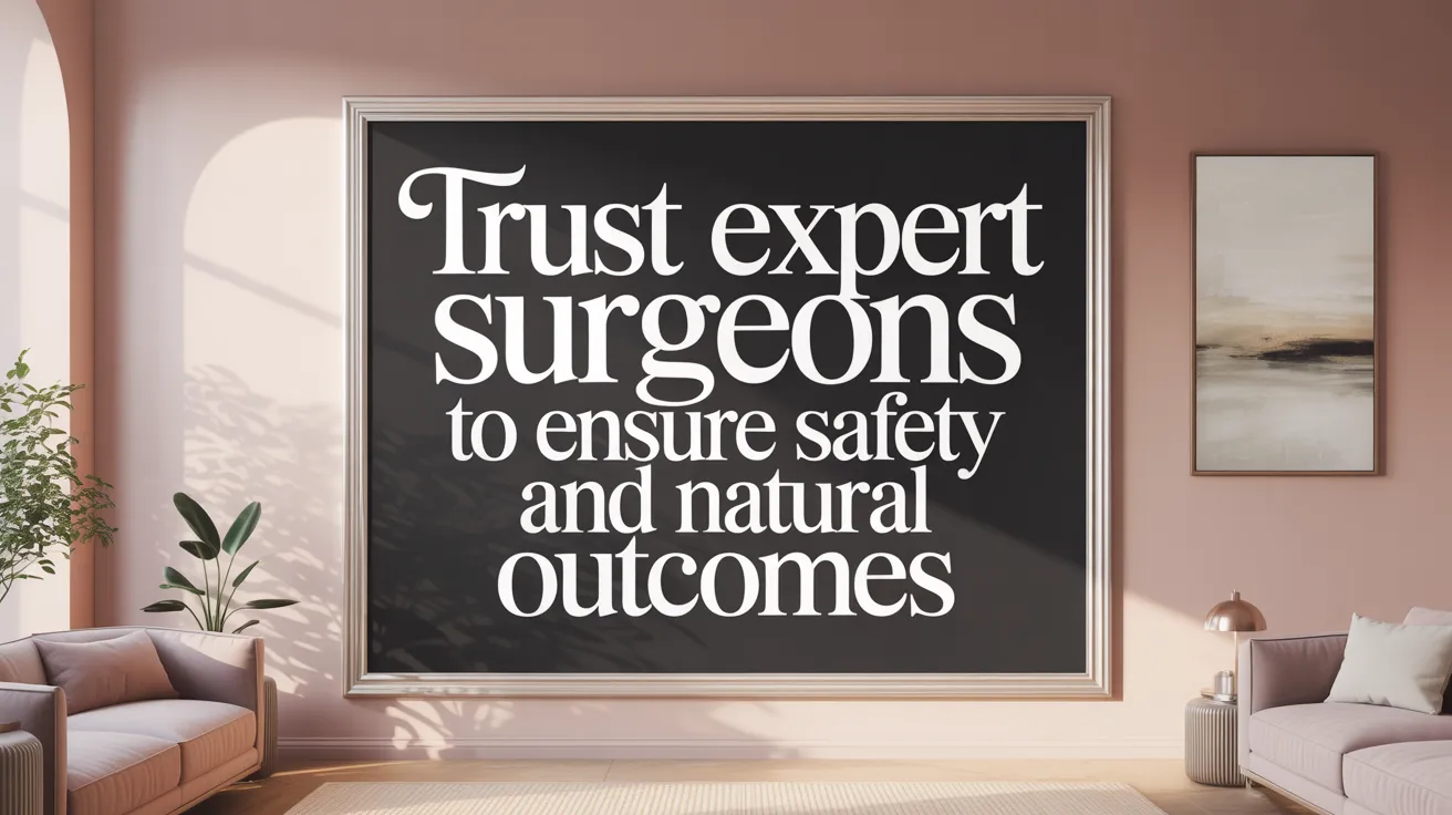 Trust Expert Surgeons to Ensure Safety and Natural Outcomes