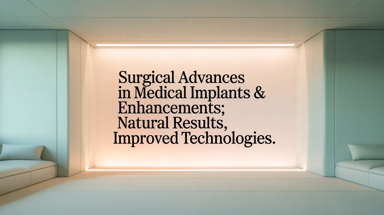 Surgical Advances in Penile Implants &amp; Enhancements: Natural Results, Improved Technologies
