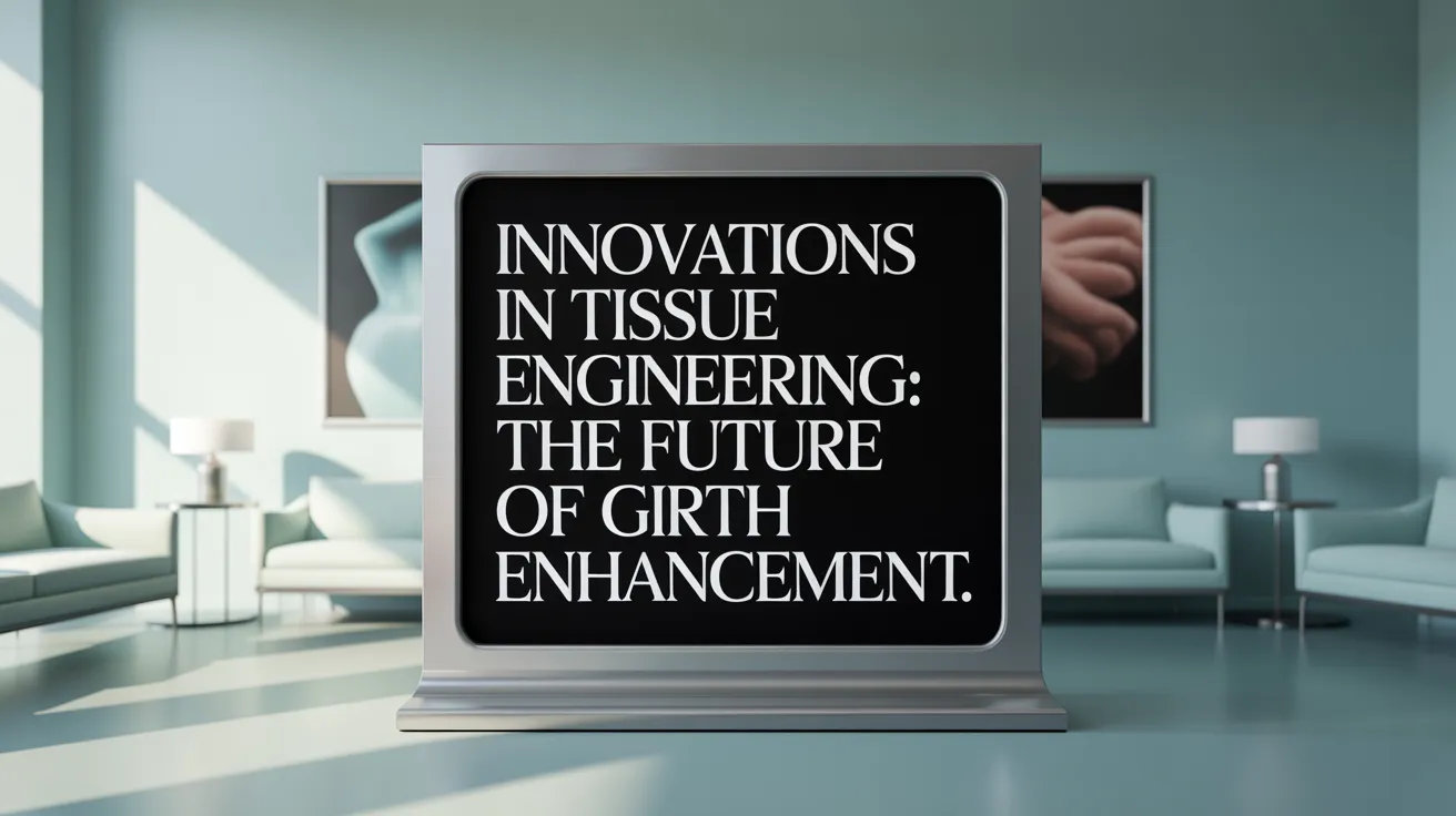 Innovations in Tissue Engineering: The Future of Girth Enhancement