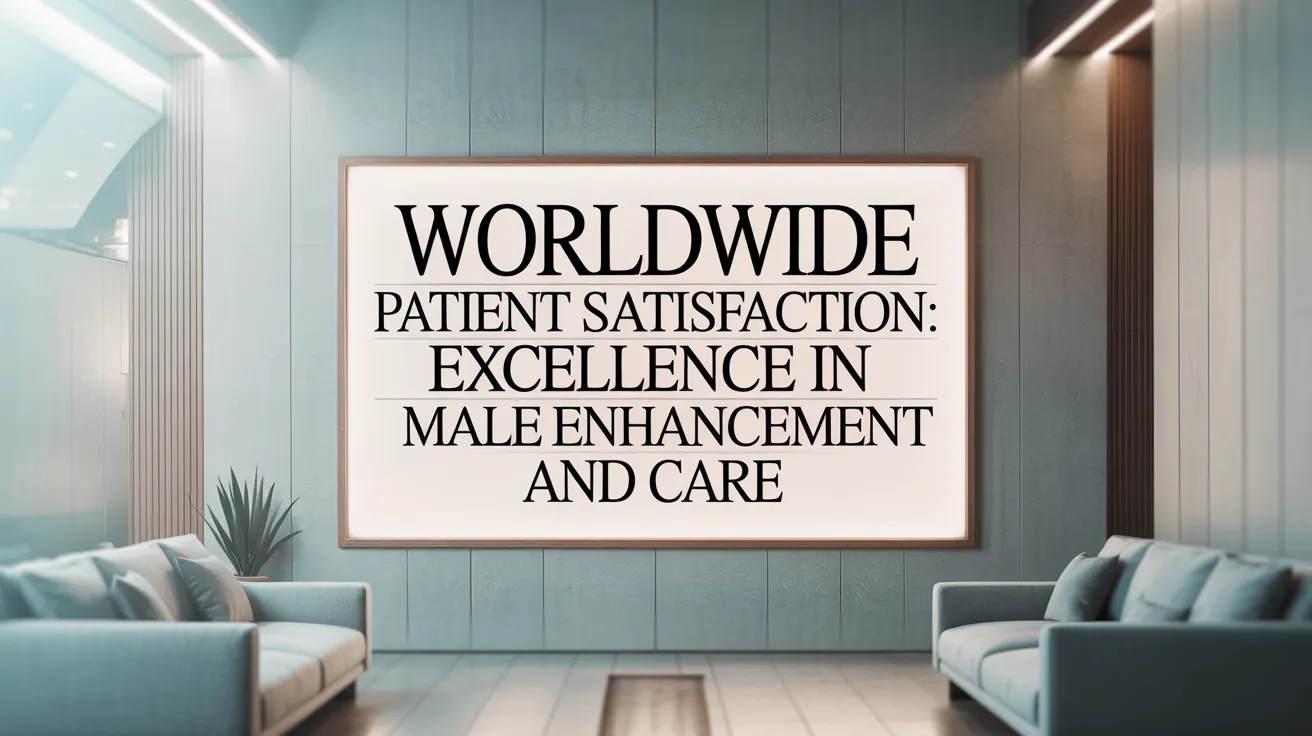 Worldwide Patient Satisfaction: Excellence in Male Enhancement and Care