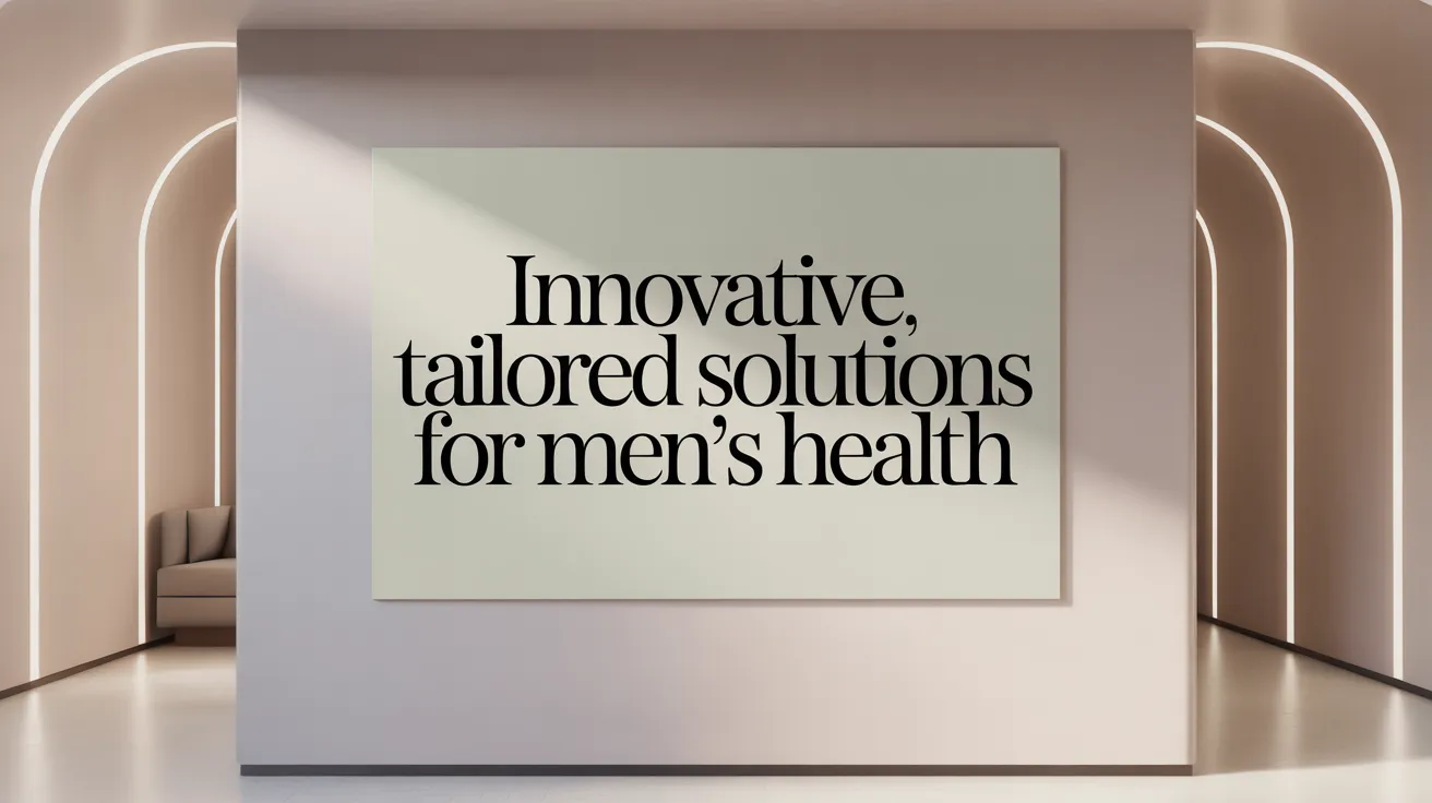 Cutting-Edge, Tailored Solutions for Erectile Dysfunction