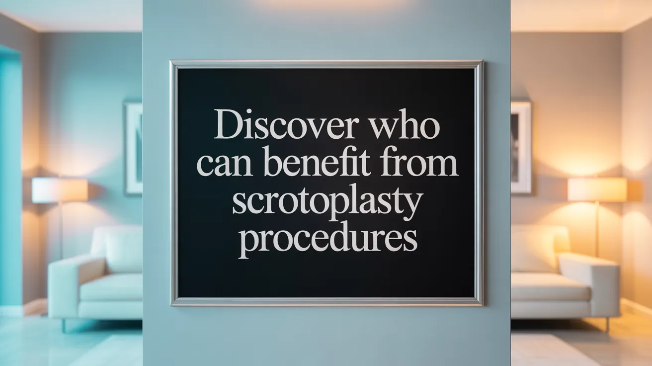 Find Out Who Cannot and Should Not Miss Scrotoplasty Benefits