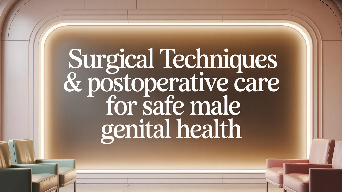 Surgical Techniques &amp; Postoperative Care for Safe Penile Enlargement