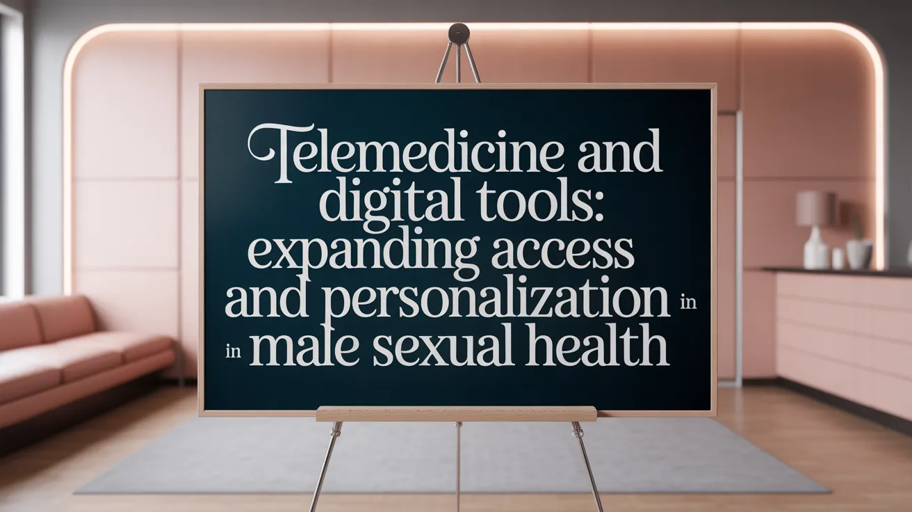 Telemedicine and Digital Tools: Expanding Access and Personalization in Male Sexual Health
