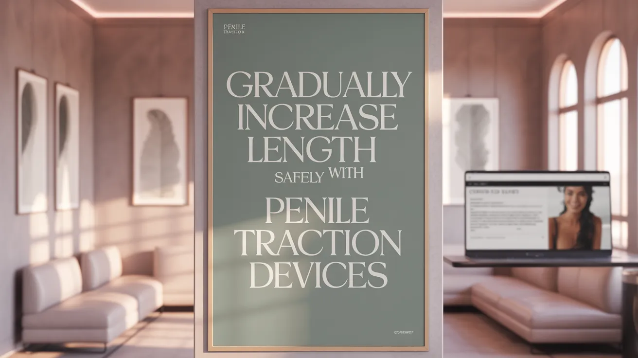 Gradually Increase Length Safely with Penile Traction Devices