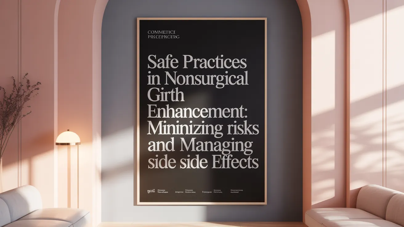 Safe Practices in Nonsurgical Girth Enhancement: Minimizing Risks and Managing Side Effects