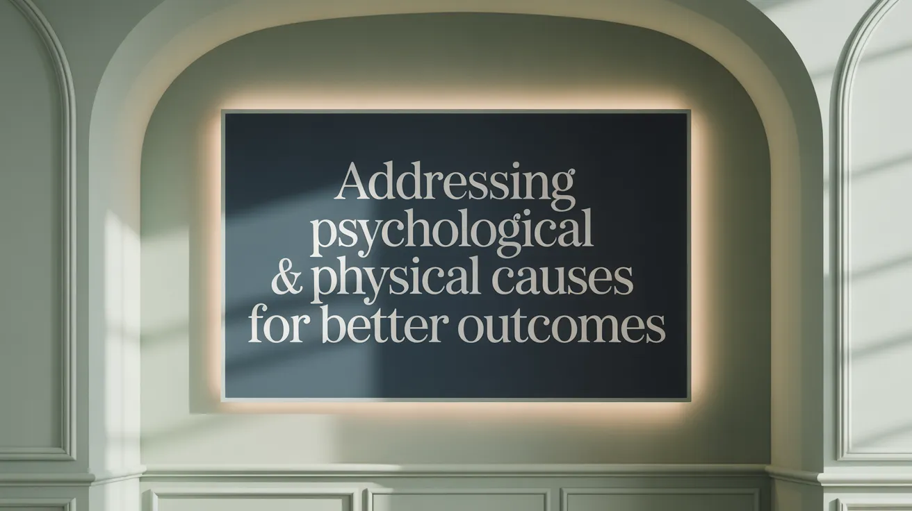 Addressing Psychological &amp; Physical Causes for Better Outcomes