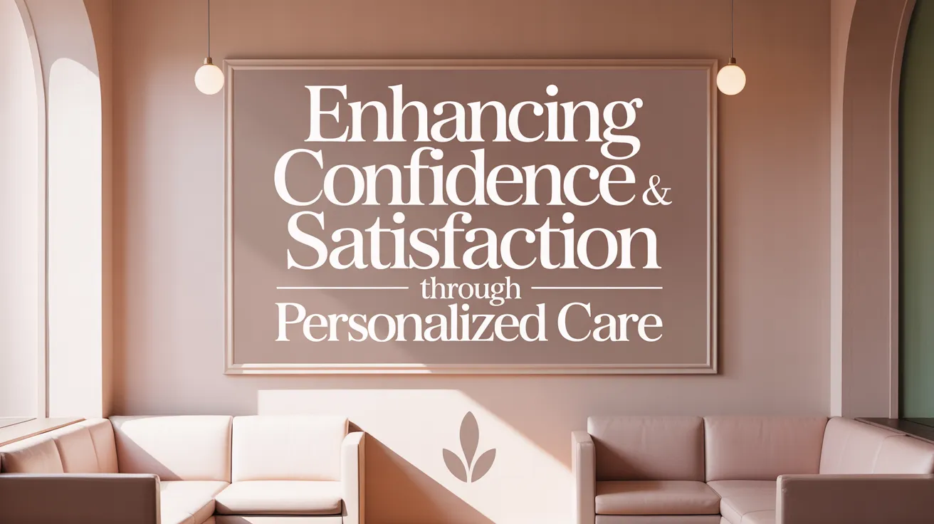 Enhancing Confidence &amp; Satisfaction through Personalized Care