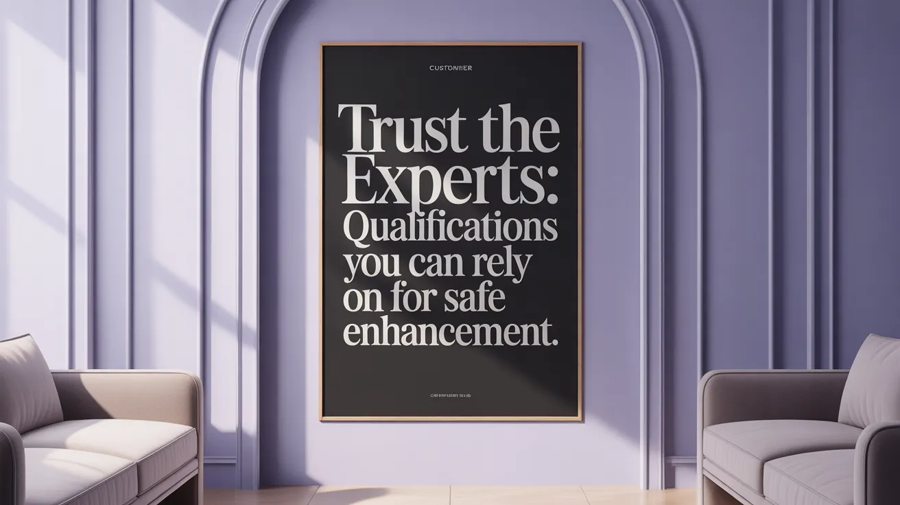 Trust the Experts: Qualifications You Can Rely On for Safe Enhancement