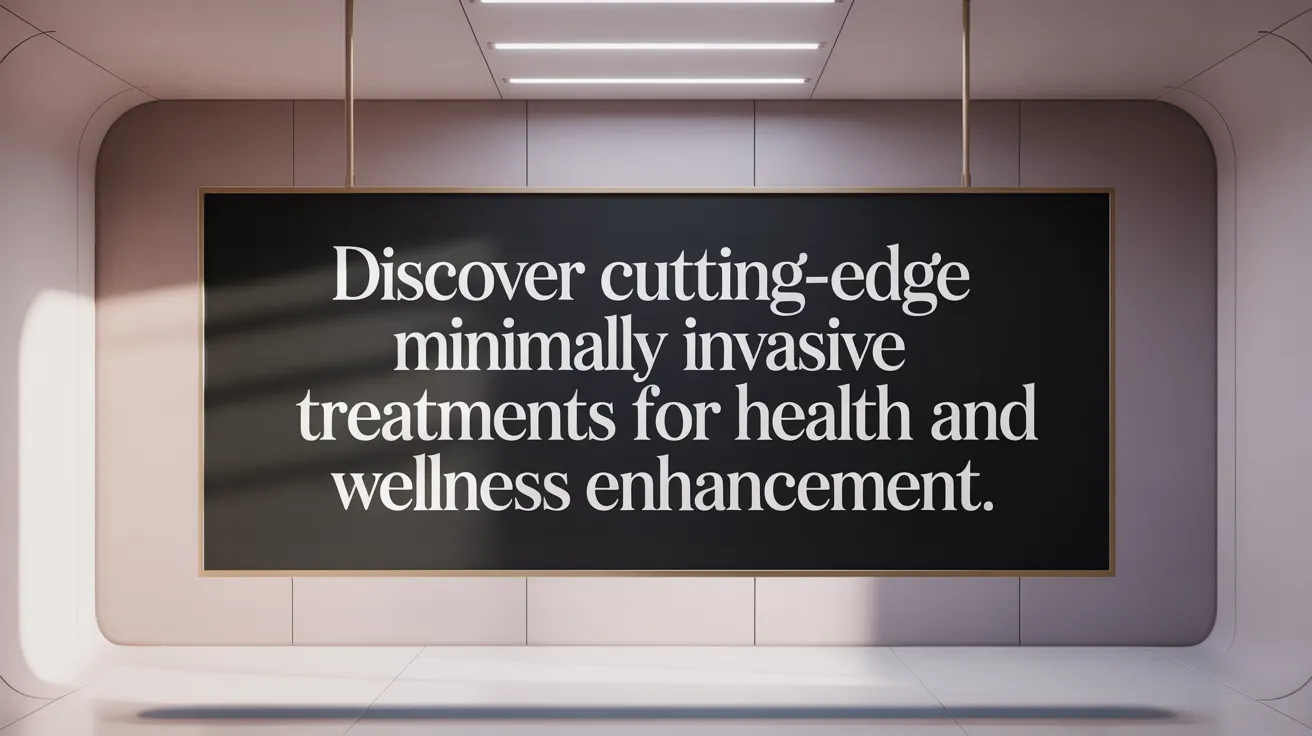 Discover cutting-edge minimally invasive treatments like UroFill™ for natural, reversible penile girth enhancement.