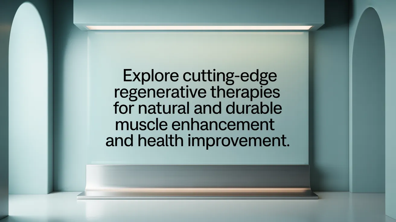 Explore cutting-edge regenerative therapies for natural and durable penile girth enhancement.