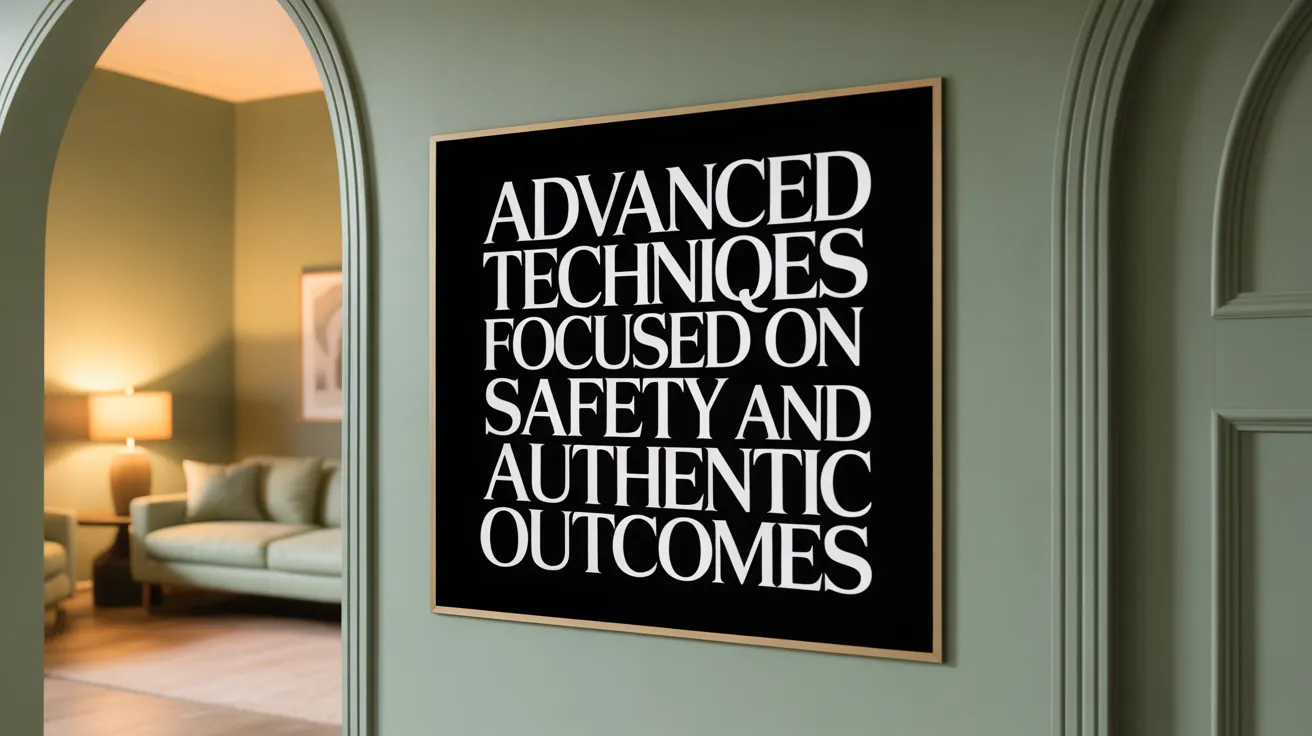 Advanced Techniques Focused on Safety and Authentic Outcomes