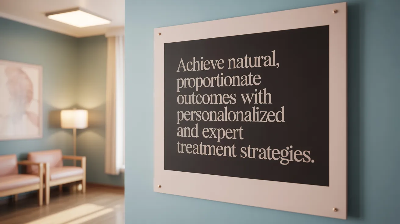 Achieve natural, proportionate outcomes with personalized and expert treatment strategies.