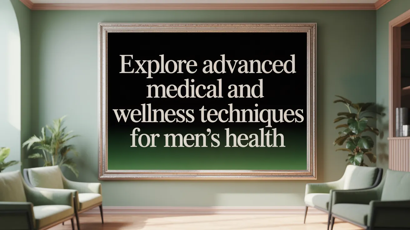 Explore Advanced Surgical and Non-Surgical Male Enhancement Techniques
