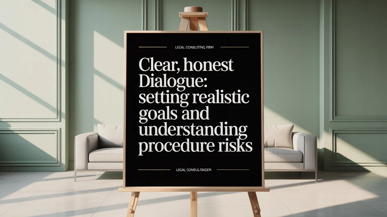 Clear, Honest Dialogue: Setting Realistic Goals and Understanding Procedure Risks
