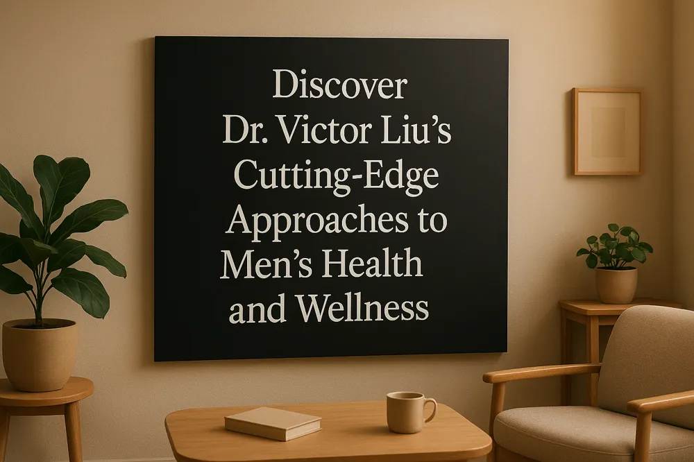 Discover Dr. Victor Liu's Cutting-Edge Approaches to Male Sexual Health and Enhancement
