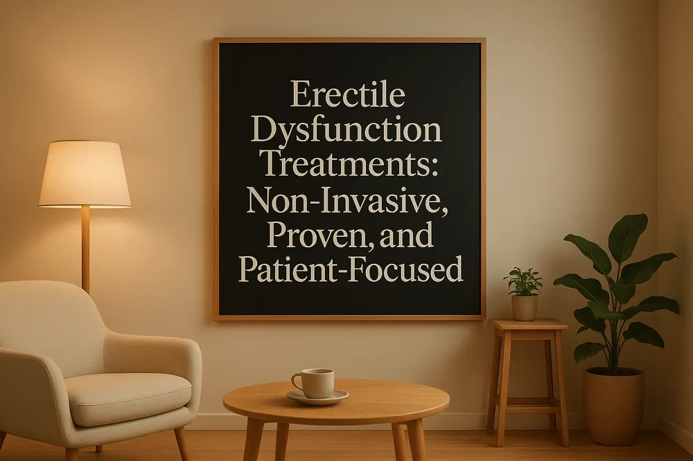 Erectile Dysfunction Treatments: Non-Invasive, Proven, and Patient-Focused