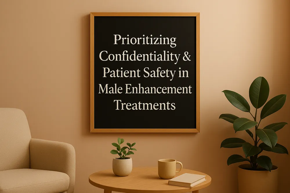 Prioritizing Confidentiality &amp; Patient Safety in Male Enhancement Treatments