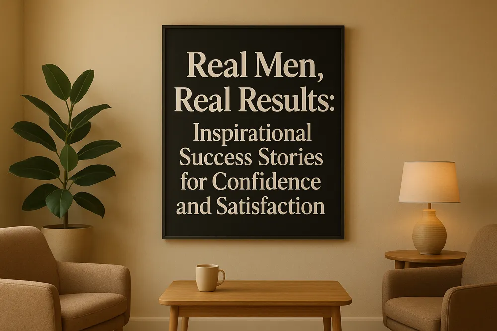 Real Men, Real Results: Inspirational Success Stories for Confidence and Satisfaction