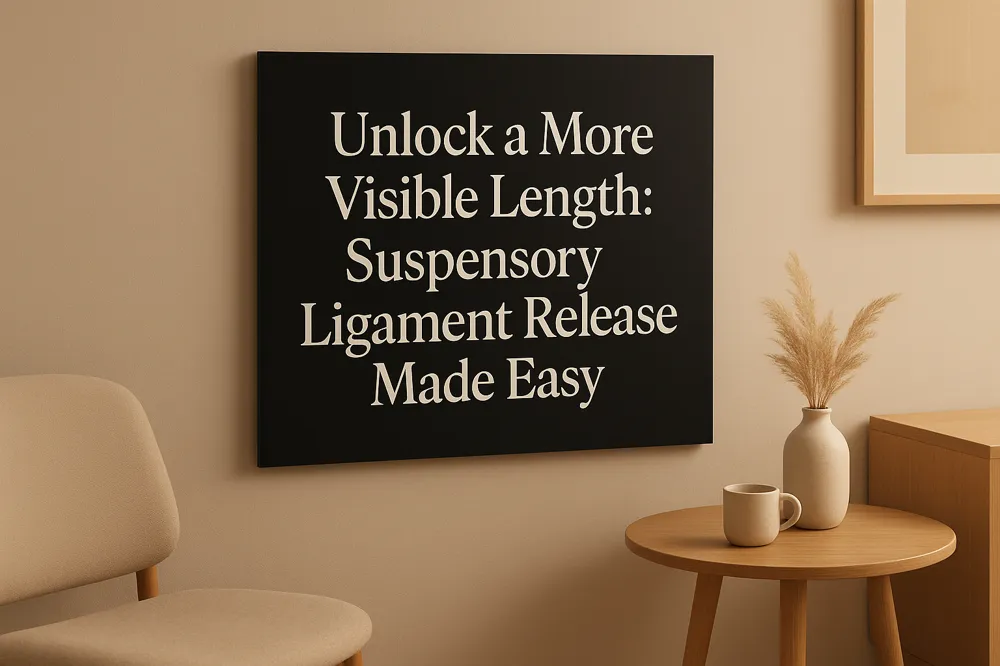 Unlock a More Visible Length: Suspensory Ligament Release Made Easy
