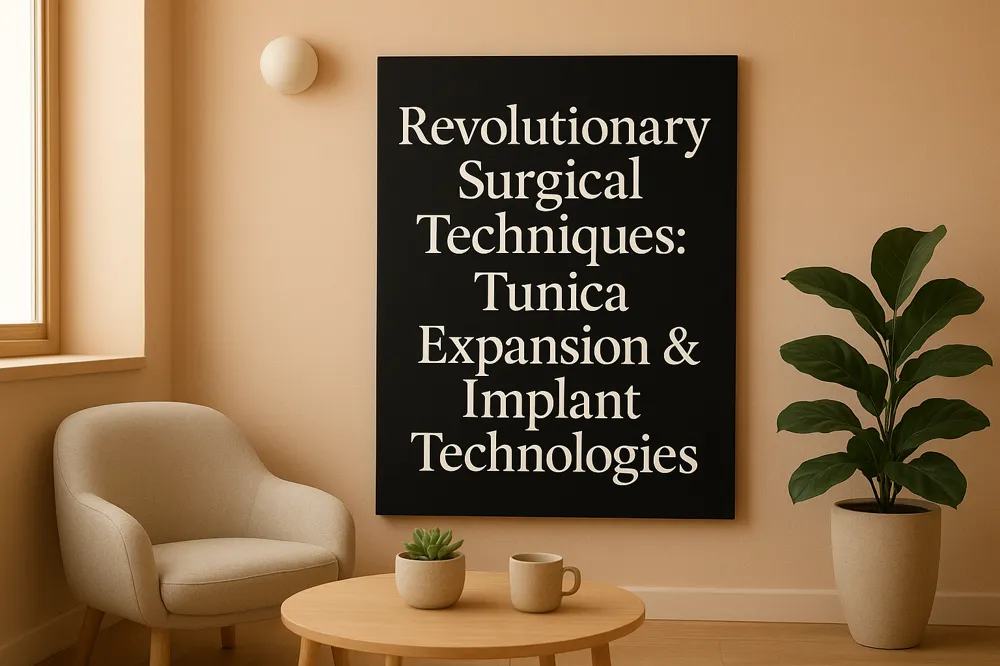 Revolutionary Surgical Techniques: Tunica Expansion &amp; Implant Technologies