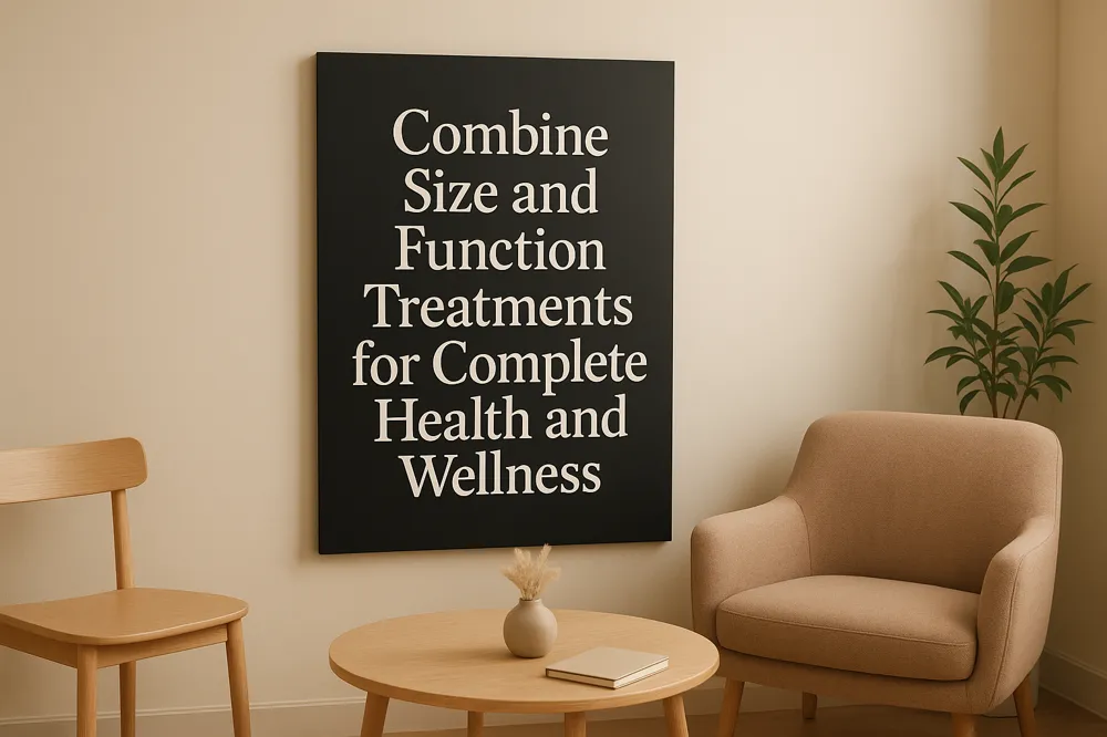 Combine Size and Function Treatments for Complete Sexual Wellness