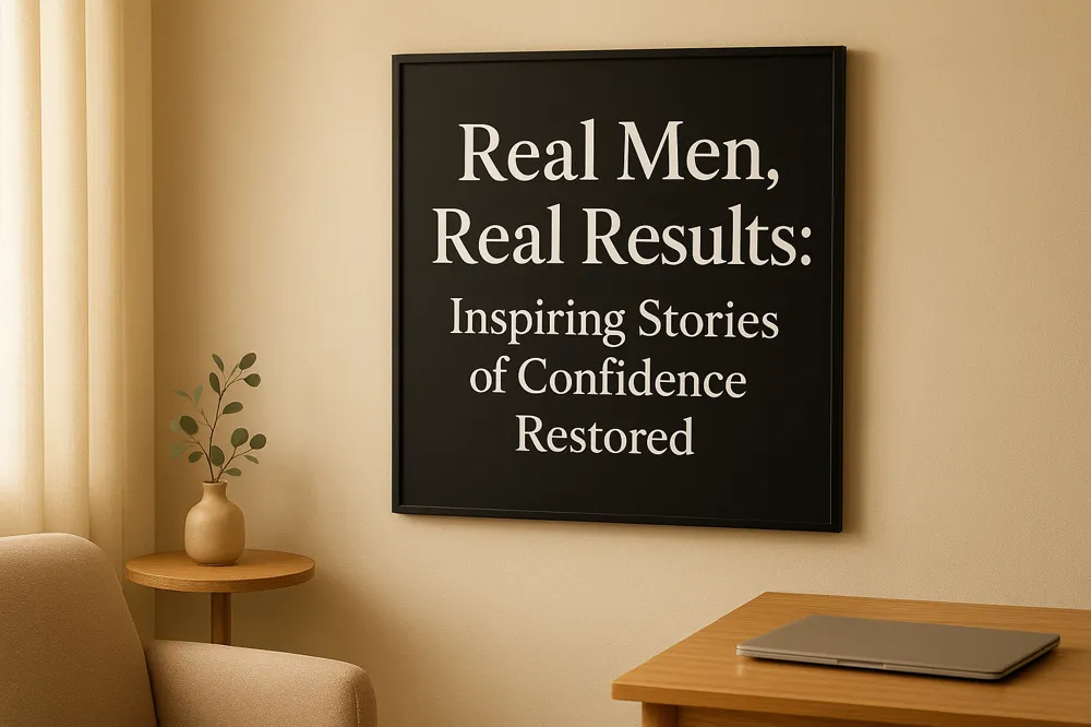 Real Men, Real Results: Inspiring Stories of Confidence Restored