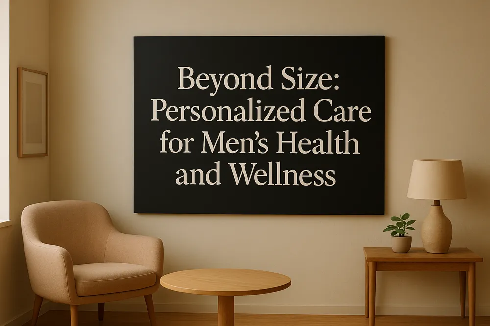 Beyond Size: Personalized Care for Men's Sexual Wellness
