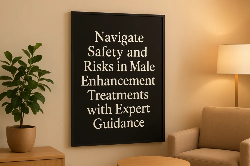Navigate Safety and Risks in Male Enhancement Treatments with Expert Guidance