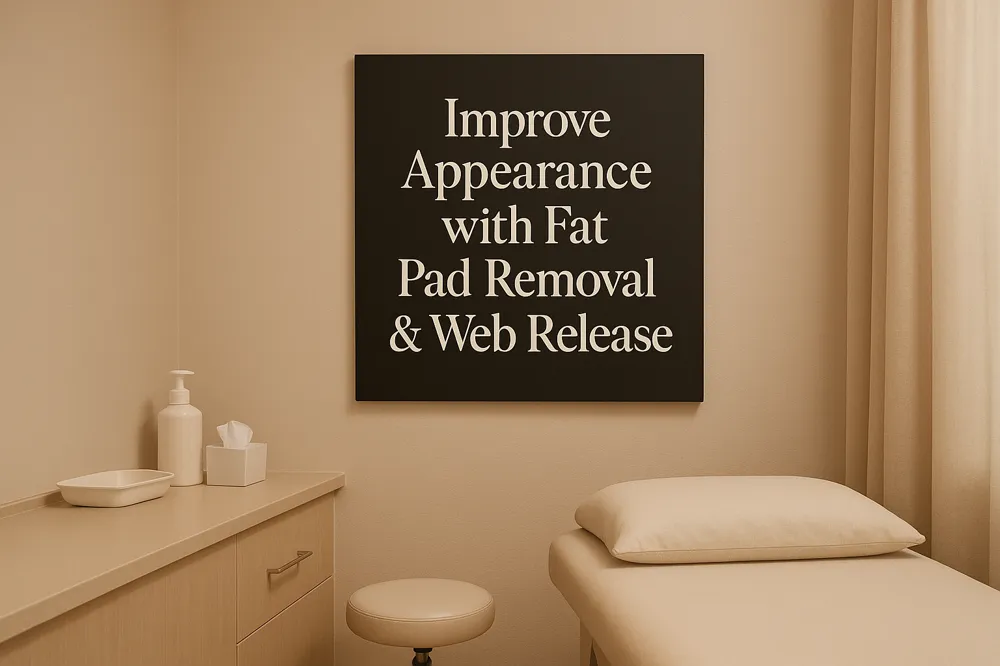 Improve Appearance with Fat Pad Removal &amp; Web Release
