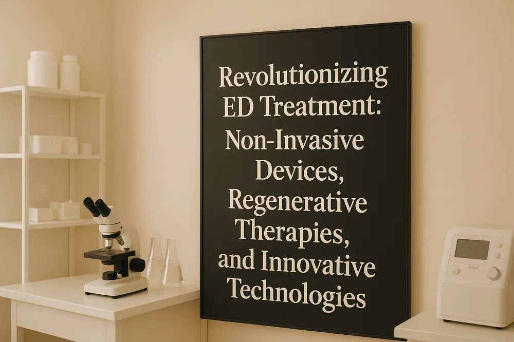 Revolutionizing ED Treatment: Non-Invasive Devices, Regenerative Therapies, and Innovative Technologies