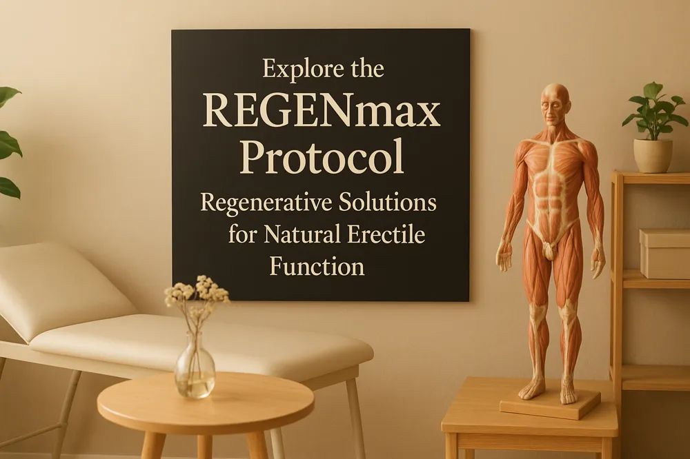 Explore the REGENmax Protocol: Regenerative Solutions for Natural Erectile Function
