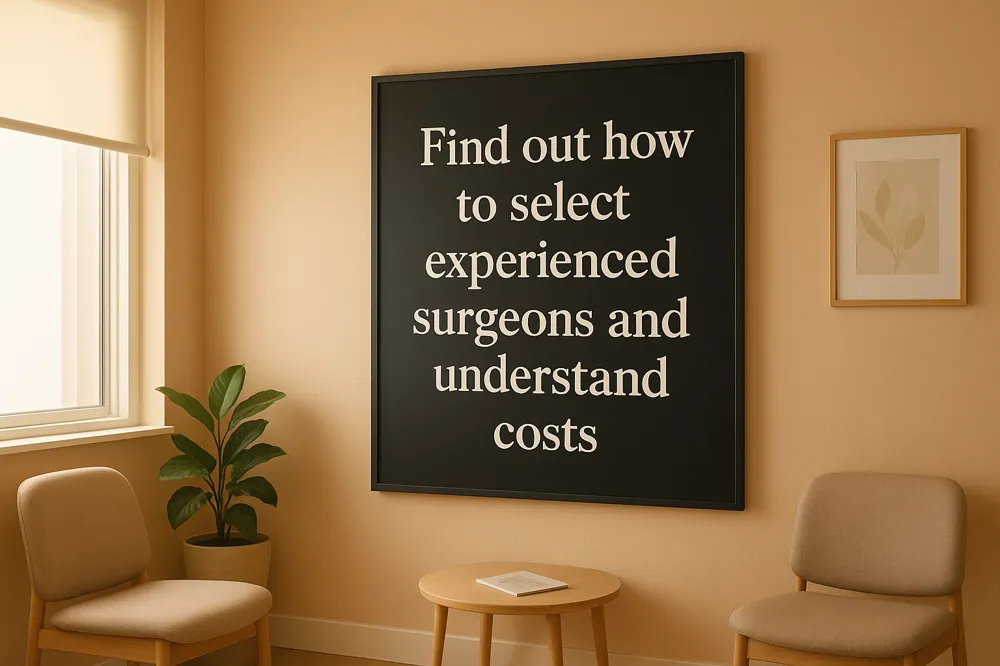 Find out how to select experienced surgeons and understand costs.
