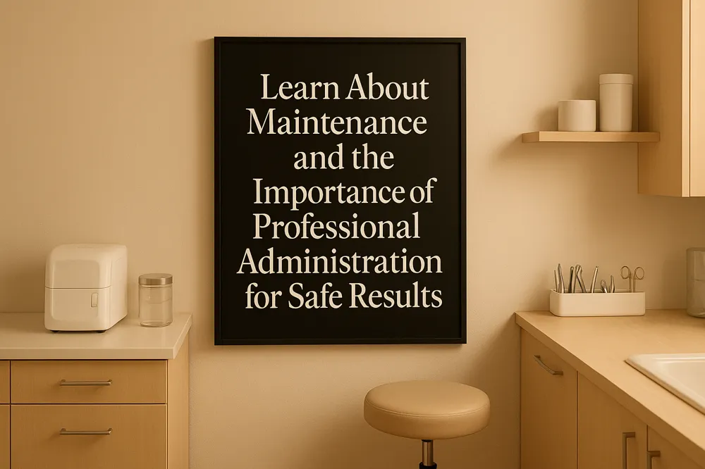 Learn About Maintenance and the Importance of Professional Administration for Safe Results